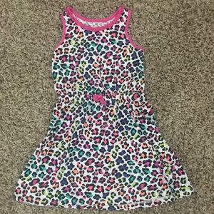 Girls Leopard Print Dress